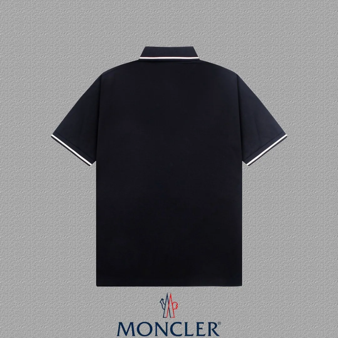 P100✨🔥 [MONCLER ] 2026FW POLO ：Black White Size：S-XXL